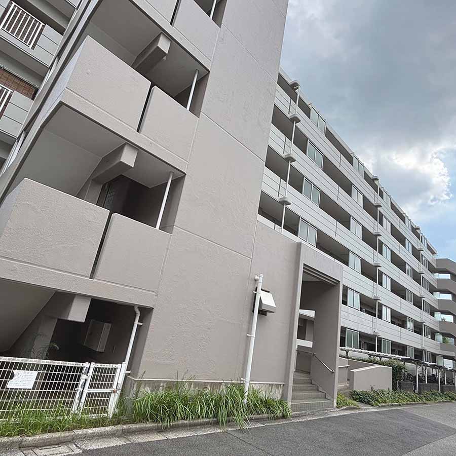 サクラパーク2号棟の外観